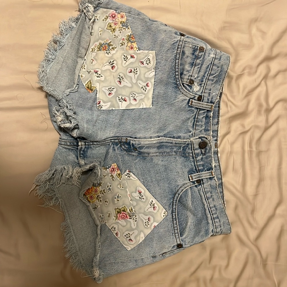 Vintage Levi cut offs